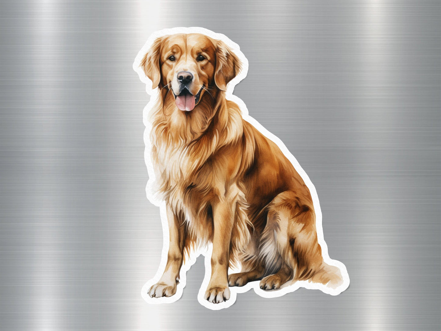 Golden Retriever Breed Dog Sticker