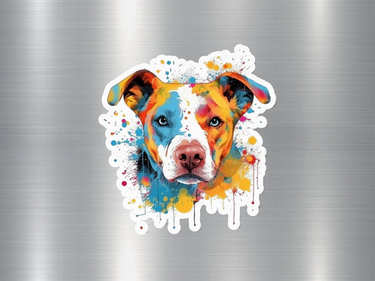 Staffordshire Dog Sticker