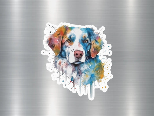 Adorable Bernese Mountain Dog Sticker