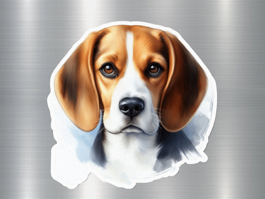 Realistic Beagle Dog Sticker