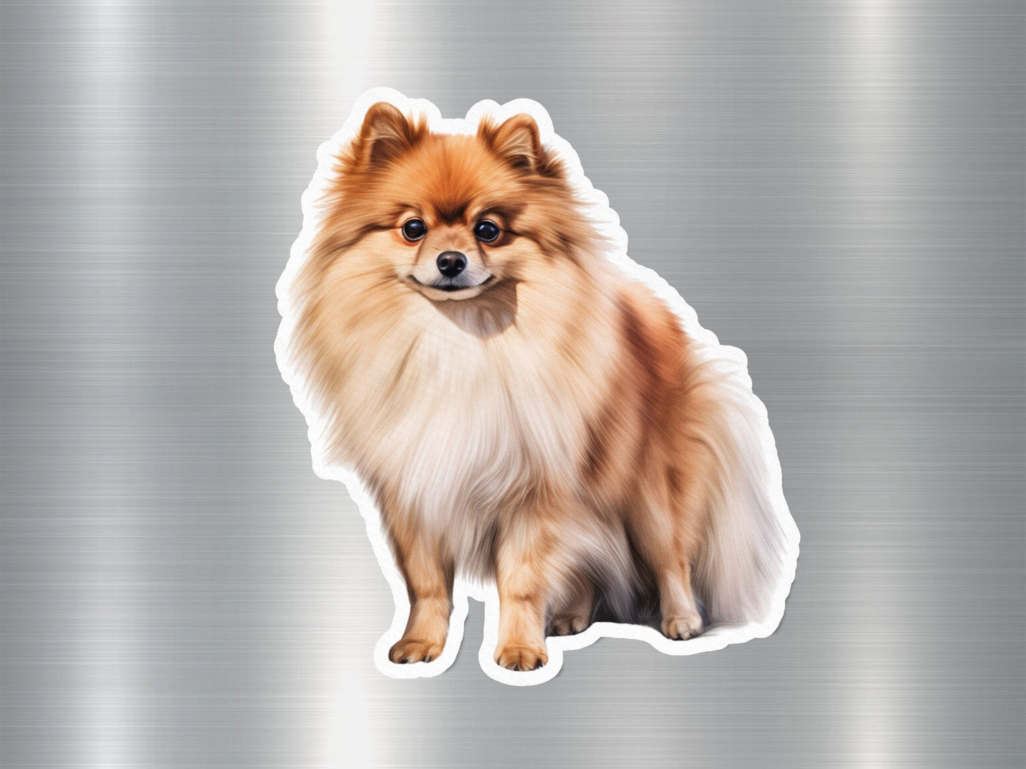 German Spitz Dog Sticker