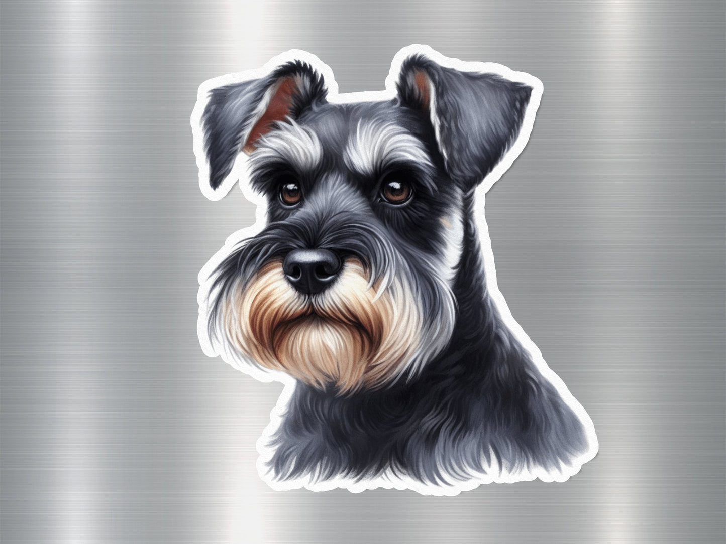 Standard Schnauzer Dog Sticker