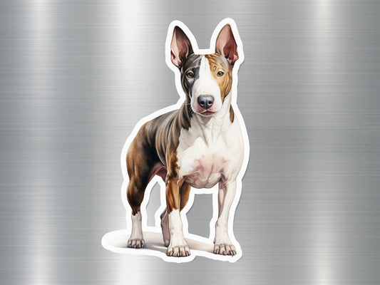 Miniature Bull Terrier Dog Sticker