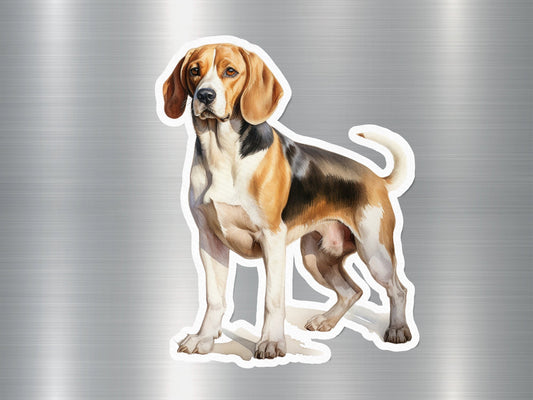 Cute Beagle Dog Sticker