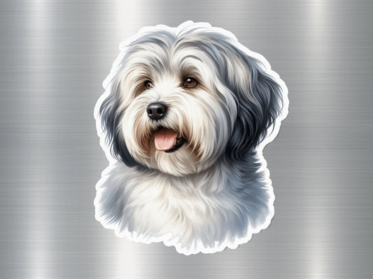 Tibetan Terrier Dog Sticker