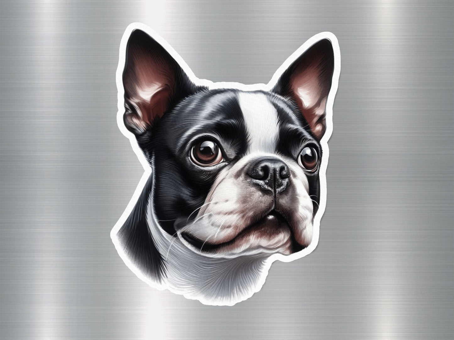 Boston Terrier Dog Sticker