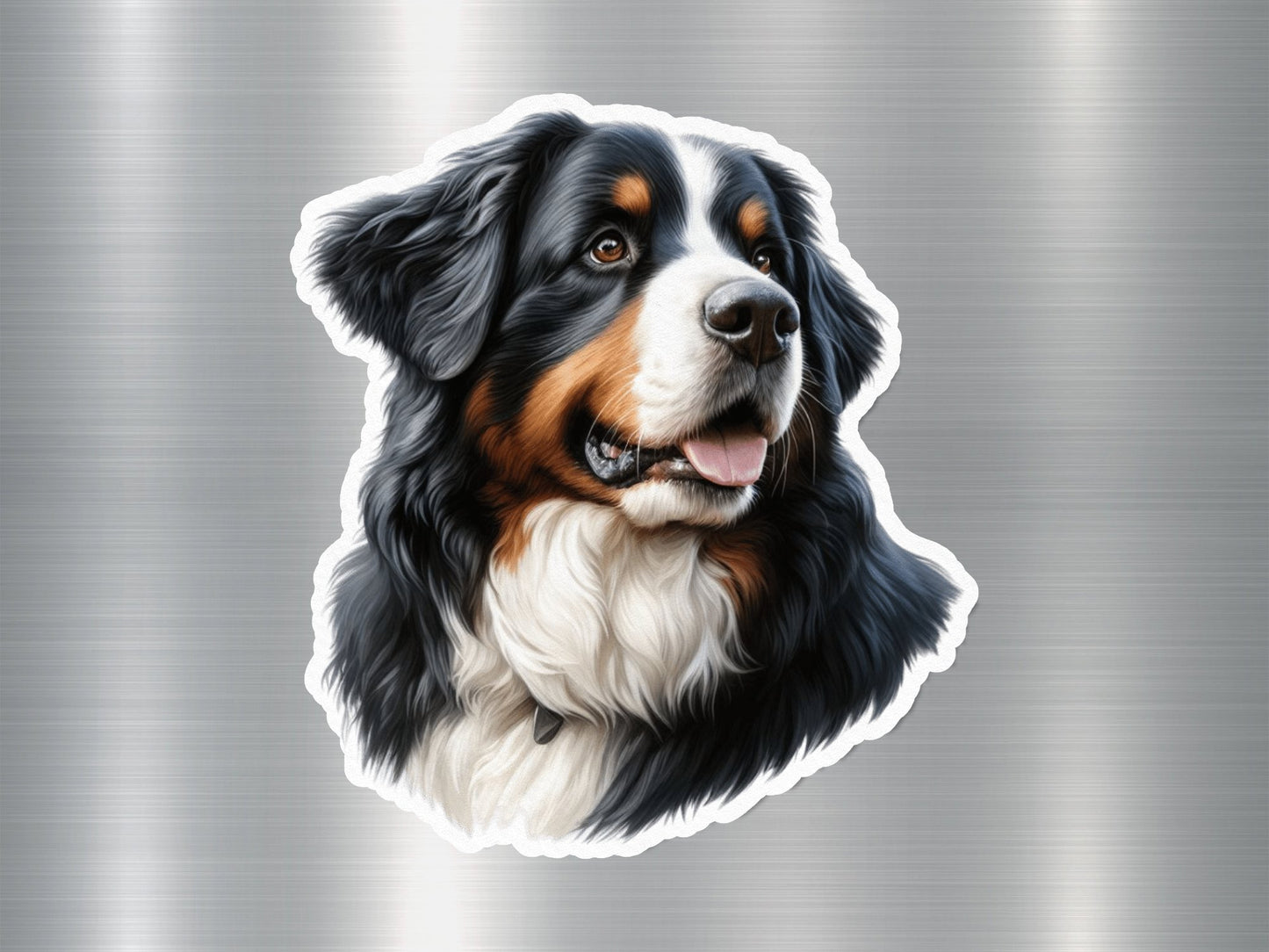 Adorable Bernese Mountain Dog Sticker