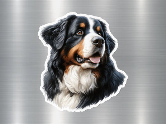 Adorable Bernese Mountain Dog Sticker