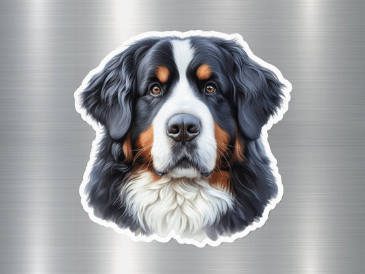 Adorable Bernese Mountain Cute Dog Sticker