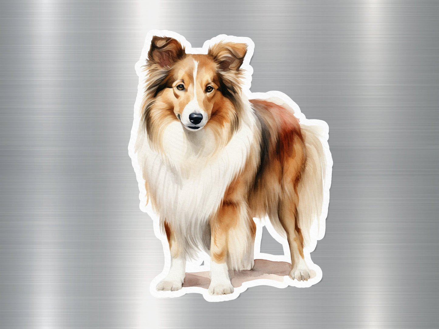 Wholesale Happy Sheltie Dog Sticker