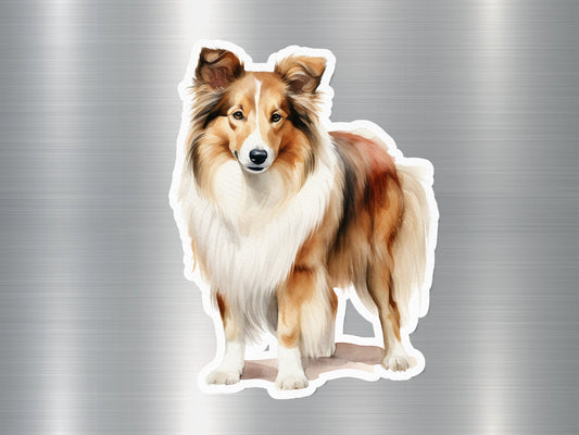 Wholesale Happy Sheltie Dog Sticker