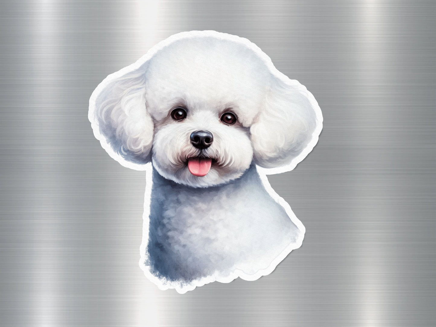 Toy Poodle Dog Sticker