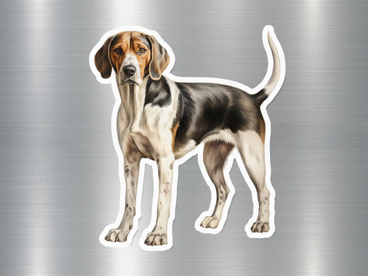 English Foxhound Dog Sticker