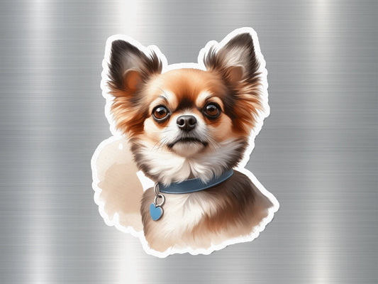 Lovable Chihuahua Dog Sticker