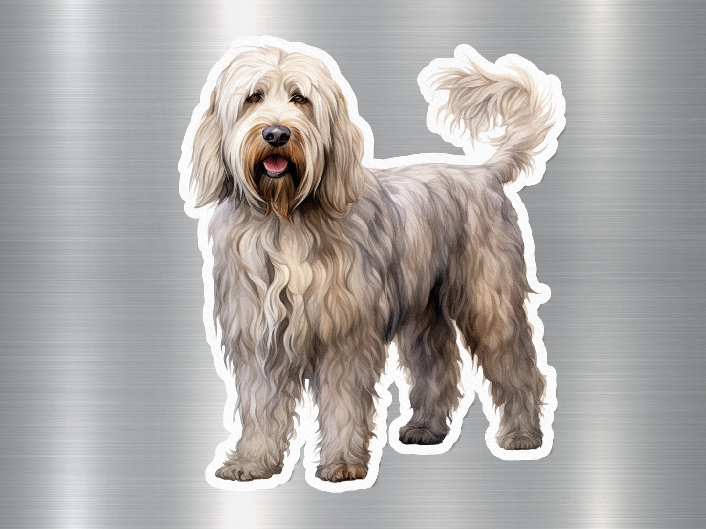 Romanian Mioritic Dog Sticker