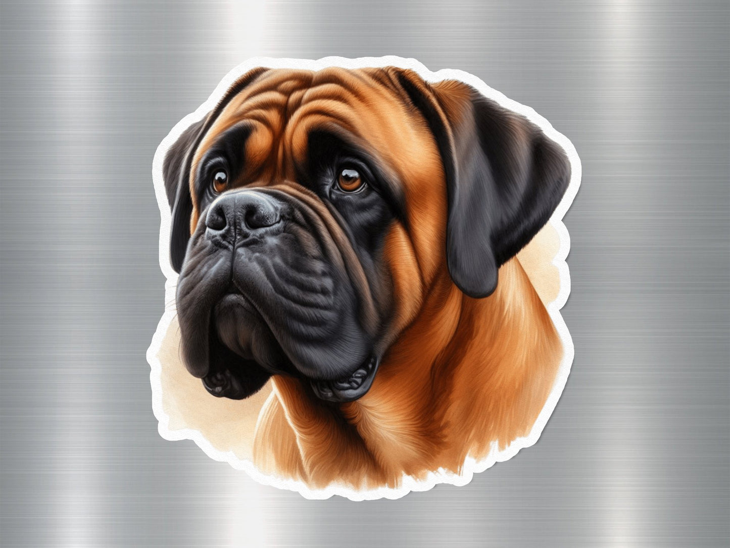 Appealing English Mastiff Dog Sticker