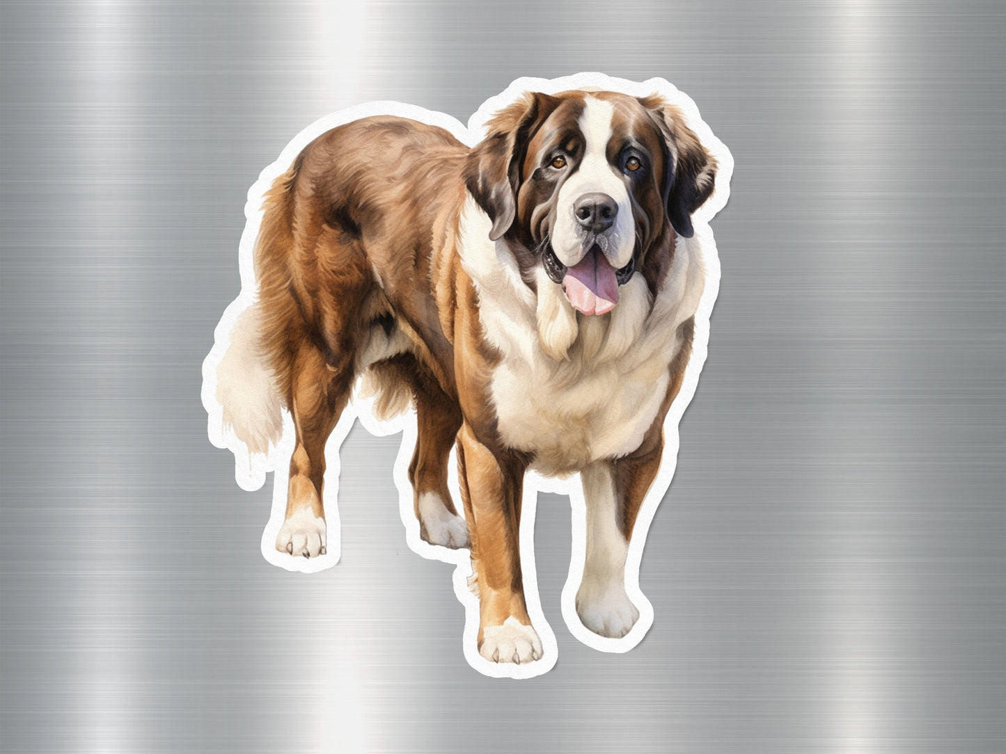 Appealing Saint Bernard Dog Sticker