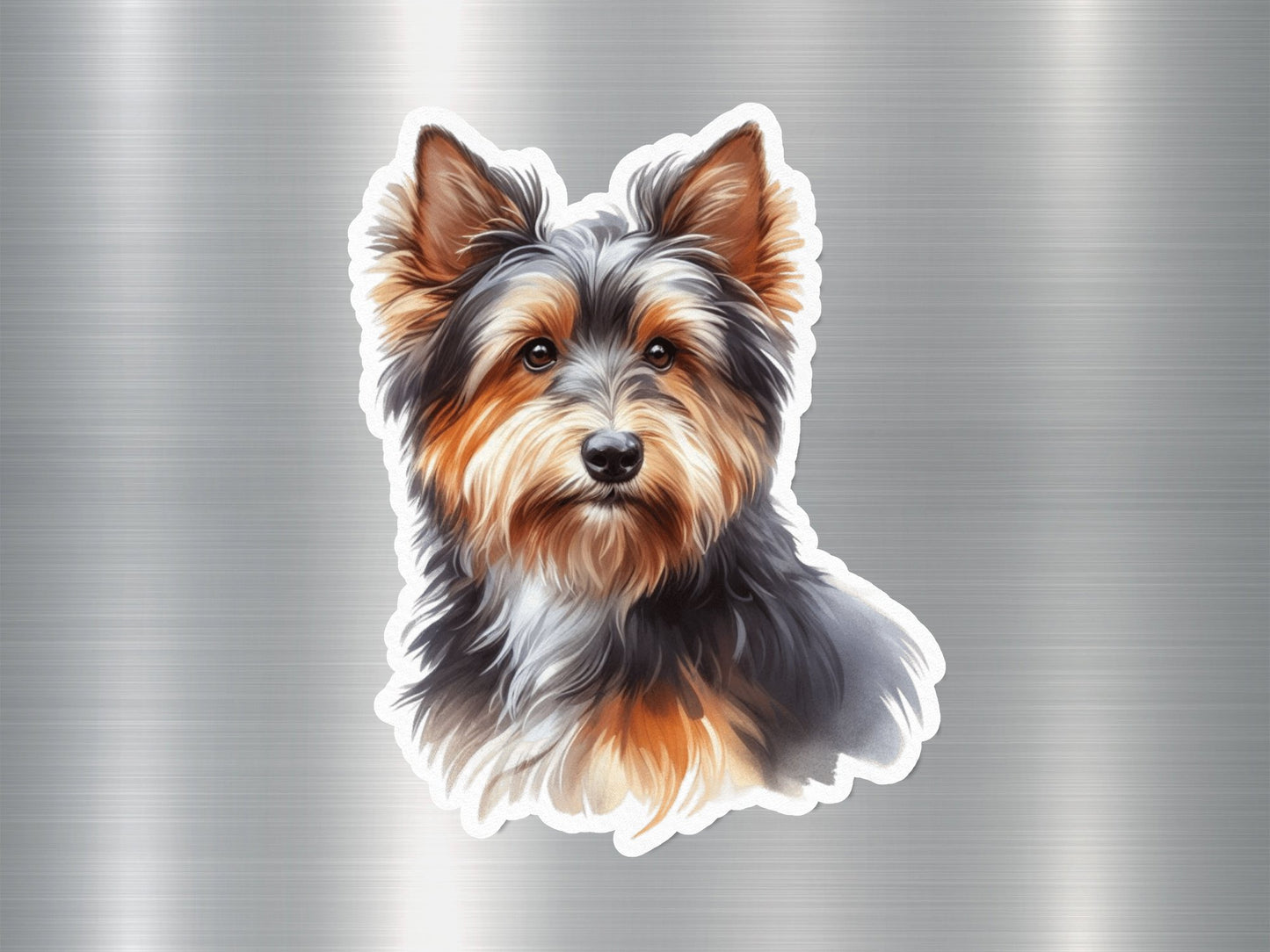 Adorable Yorkshire Terrier Dog Sticker