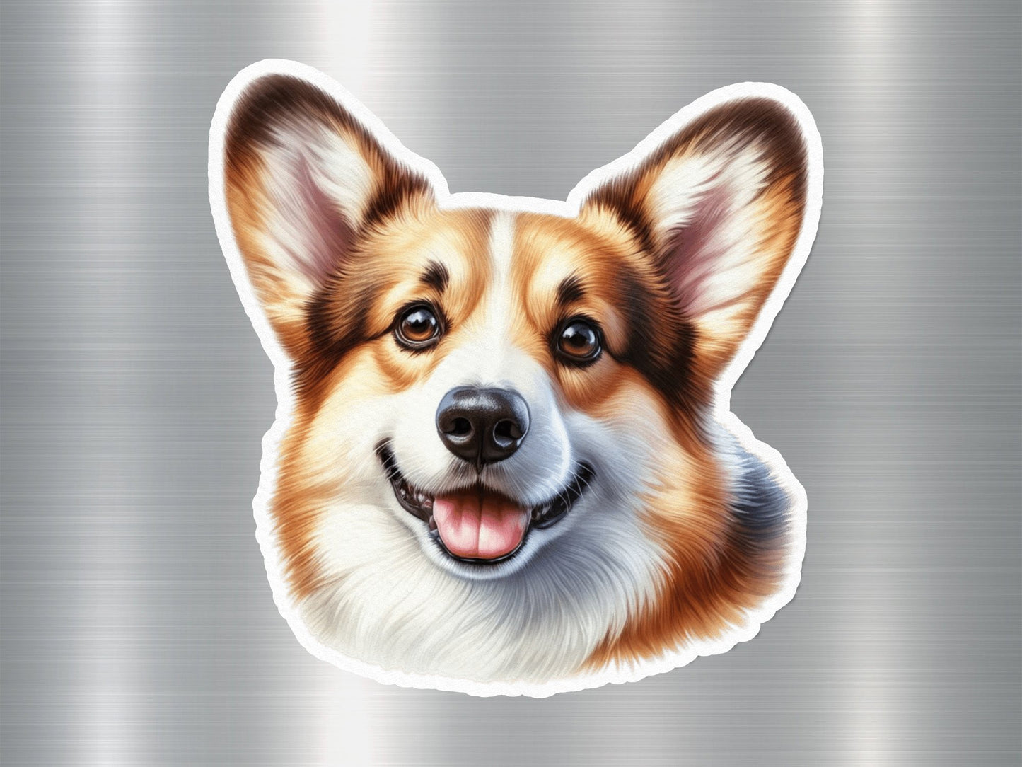 Attractive Pembroke Welsh Corgi Dog Sticker