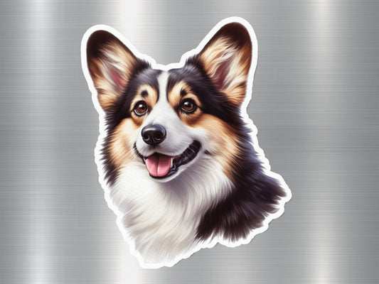 Attractive Cardigan Welsh Corgi Dog Sticker