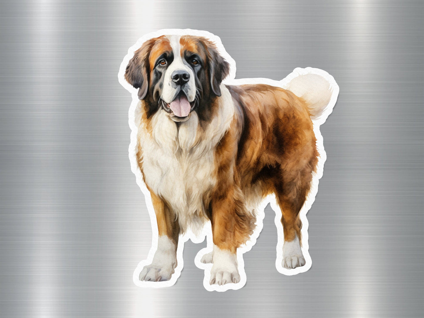 Saint Bernard Dog Sticker