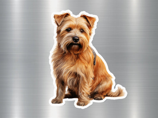 Attractive Yorkshire Terrier Dog Sticker