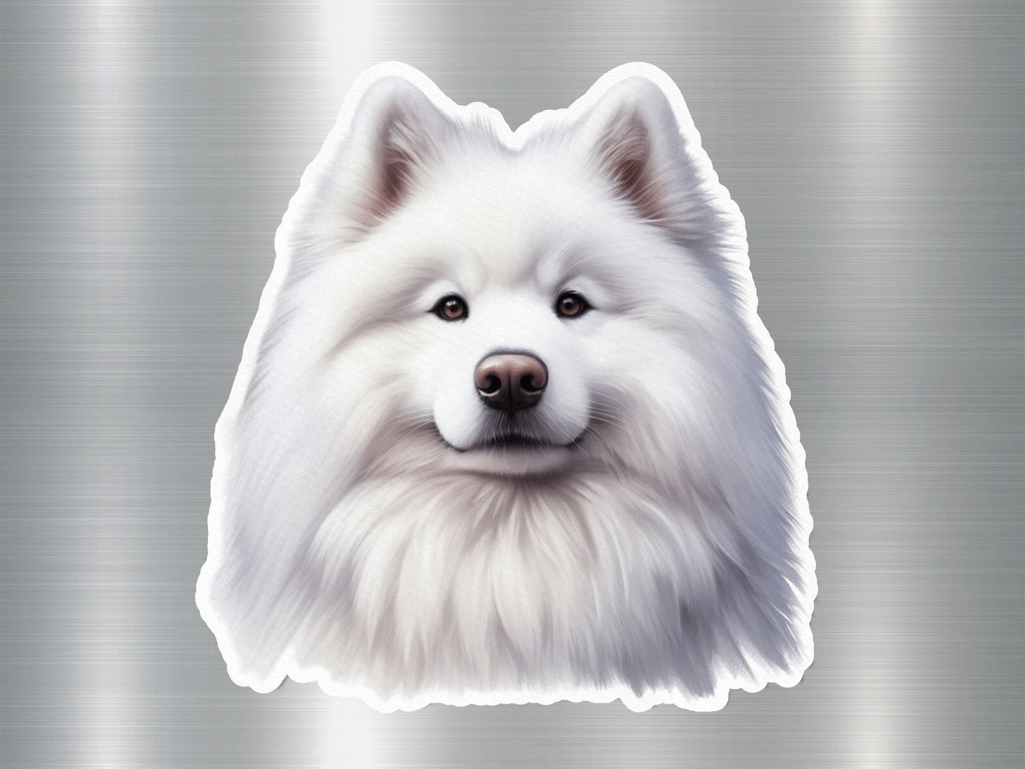 Adorable Samoyed Dog Sticker