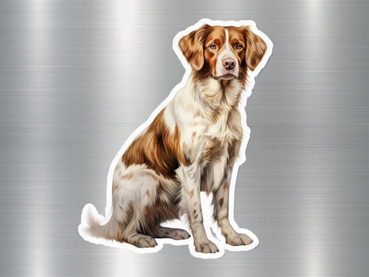 Brittany Spaniel Terrier Dog Sticker