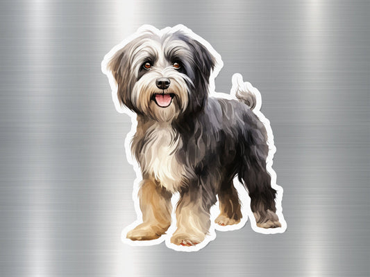 Tibetan Terrier Dog Sticker