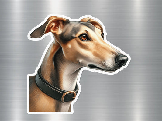 Polish Greyhound Dog Sticker