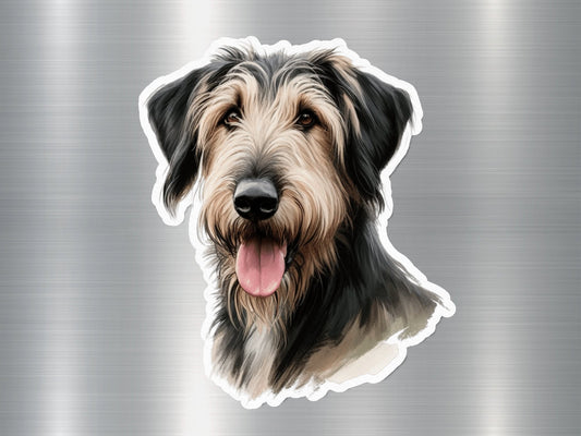 Adorable Irish Wolfhound Dog Sticker