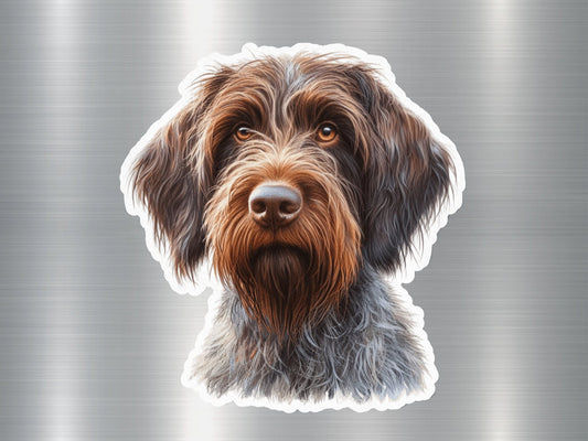 Wirehaired Pointing Dog Sticker