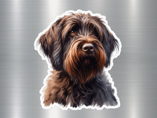 Wirehaired Pointing Griffon Dog Sticker