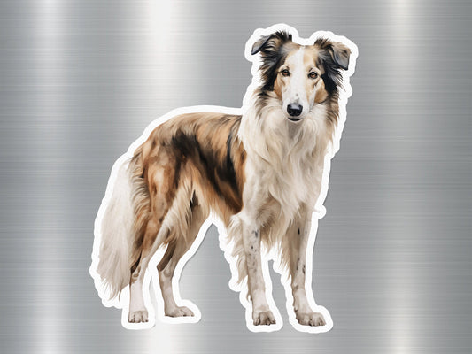 Borzoi Dog Sticker