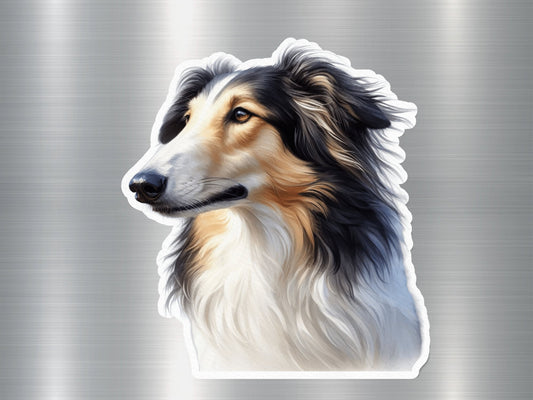 Appealing Scotch Collie Dog Sticker