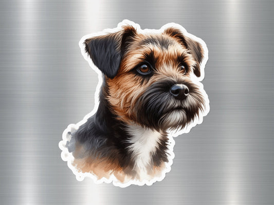 Wholesale Aggressive Border Terrier Dog Sticker