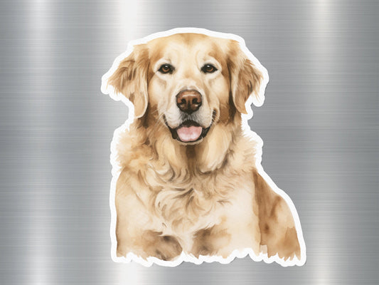 Happy Hound Dog Sticker