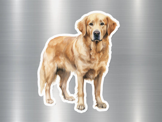 Wholesale Golden Gentle Giant Dog Sticker