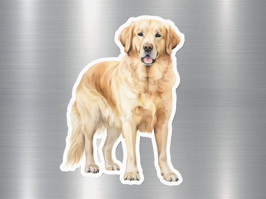 Wholesale Golden Retriever Charm Dog Sticker