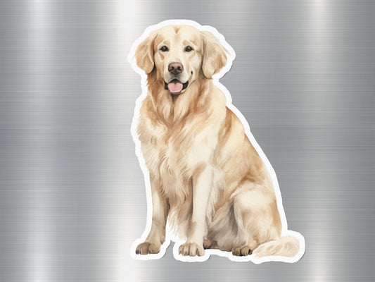 Wholesale Golden Retriever Wonder Dog Sticker