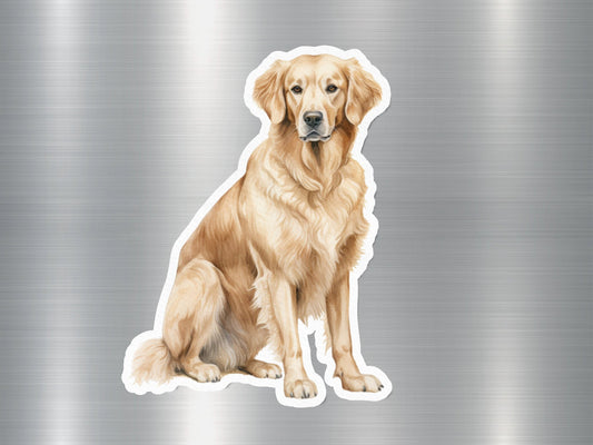 Wholesale Golden Retriever Treasure Dog Sticker