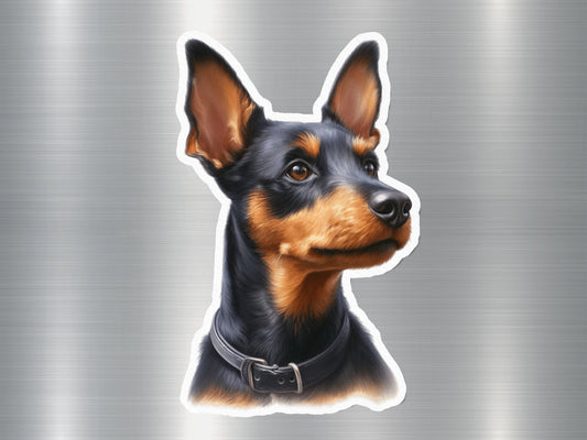 Miniature Pinscher Dog Sticker