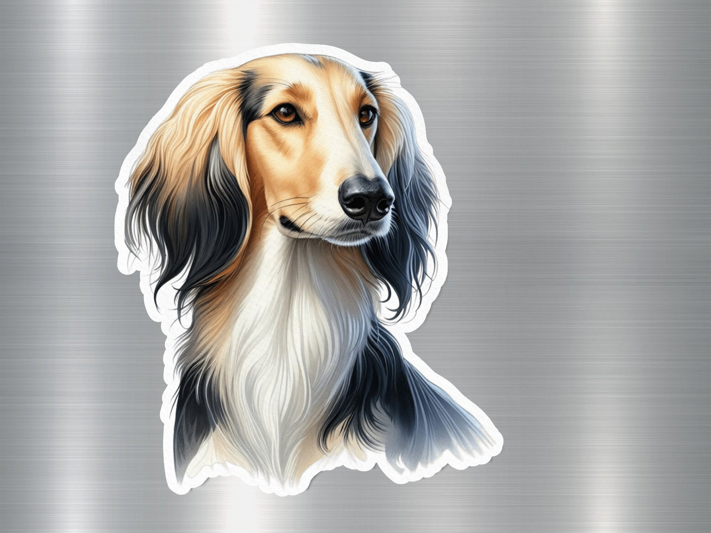 Saluki Magnet Dog Sticker