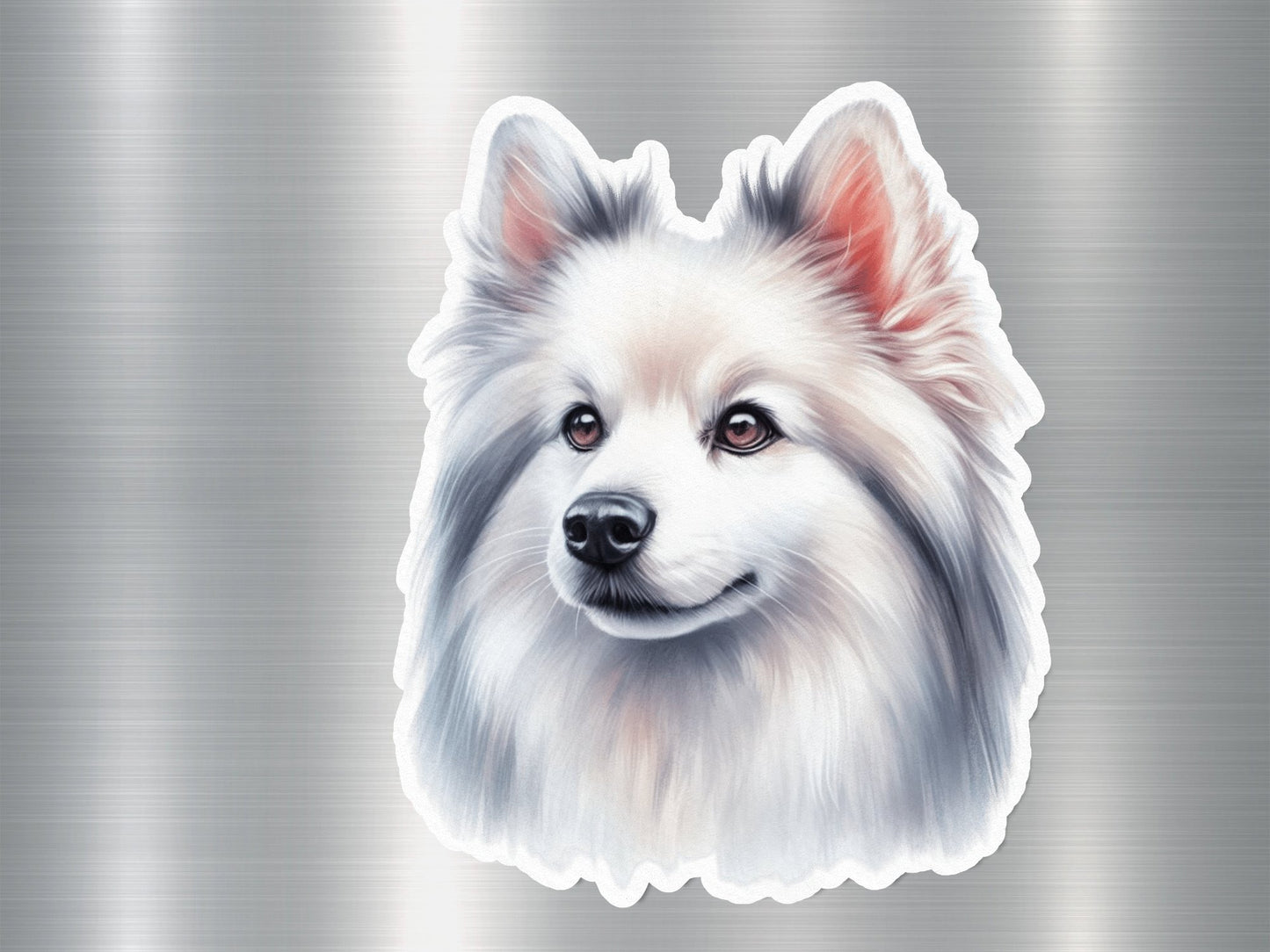 Eskimo Cutie Dog Sticker