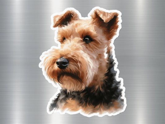 Welsh Terrier Cutie Dog Sticker