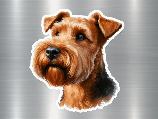 Welsh Terrier Cutie Dog Sticker