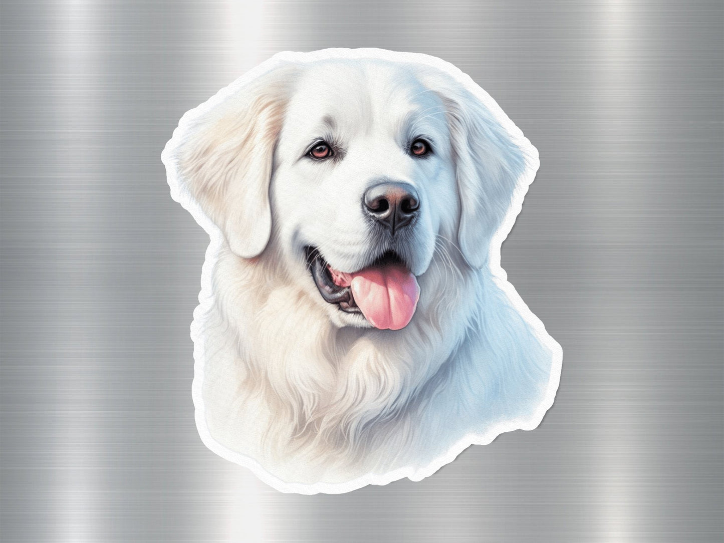 Pyrenean Guardian Dog Sticker