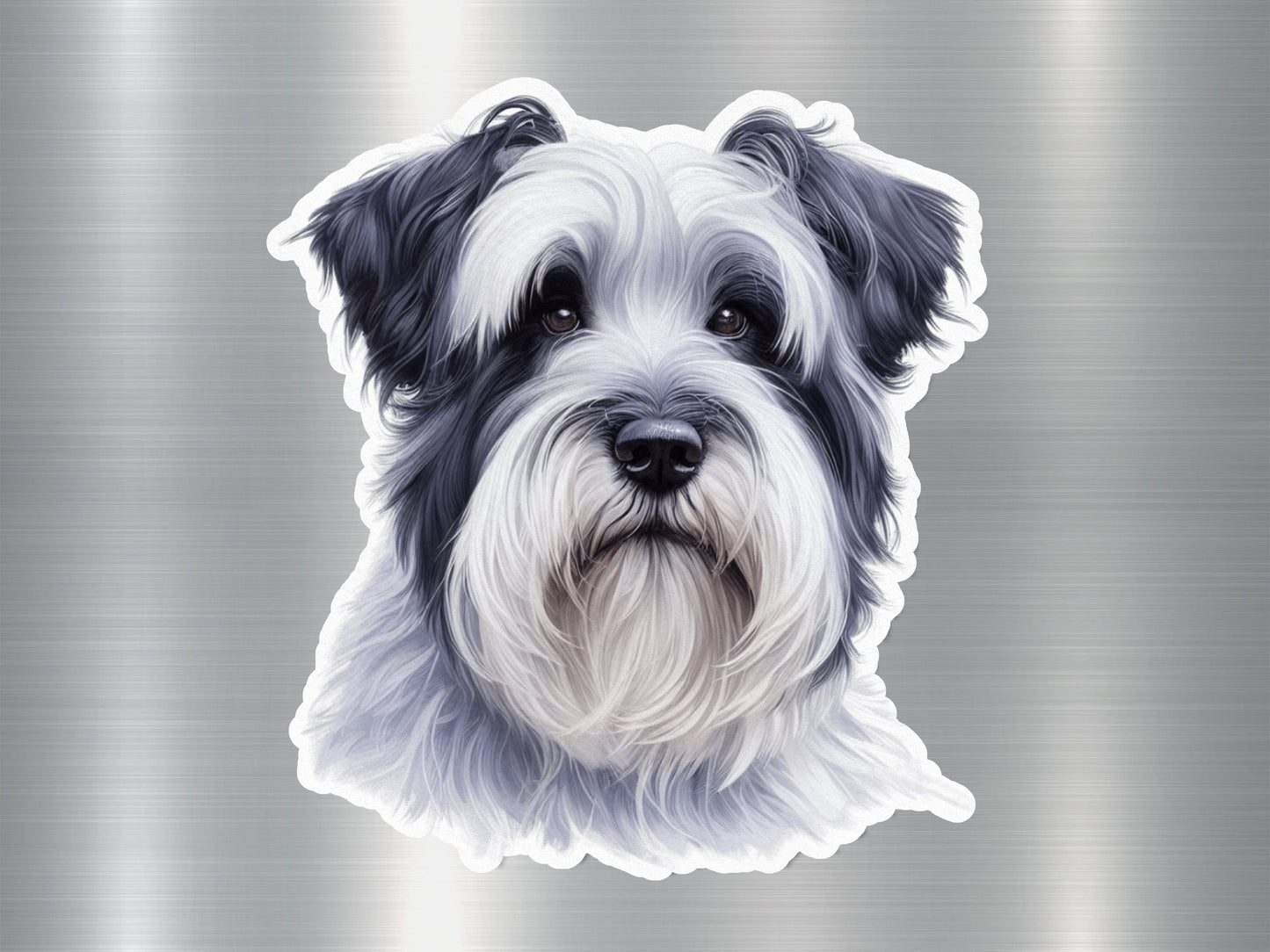 Mini Schnauzer Cutie Dog Sticker