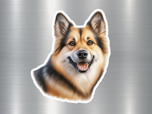 Wholesale Shepherd Smile Dog Sticker