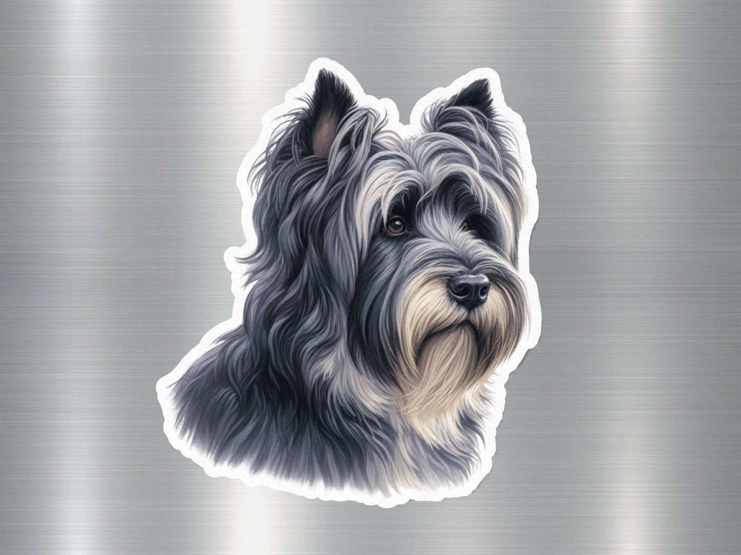 Skye Terrier Cutie Dog Sticker